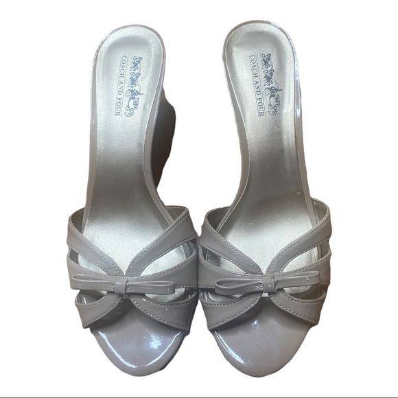 Coach and Four Shoes - Coach and Four Lilah heels in nude size 8
